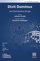 Dixit Dominus Three-Part Mixed choral sheet music cover
